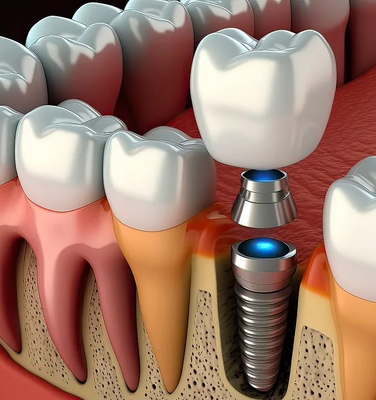 Implanting of Tooth