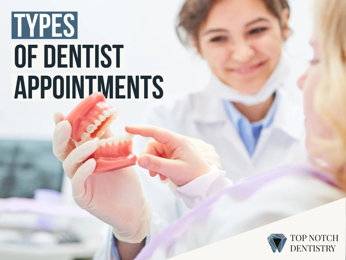 TNDD - The 11 Types of Dental Appointments You Should Know About